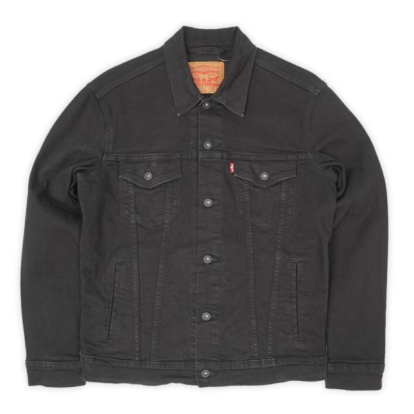00s リーバイス Levi's ブラックデニムジャケット Gジャン USA