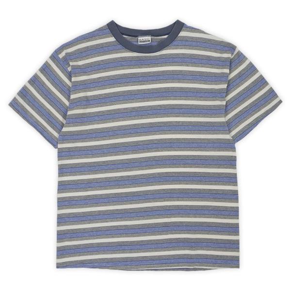 ベーシックエディションズ BASIC EDITIONS 90s マルチボーダーTシャツ