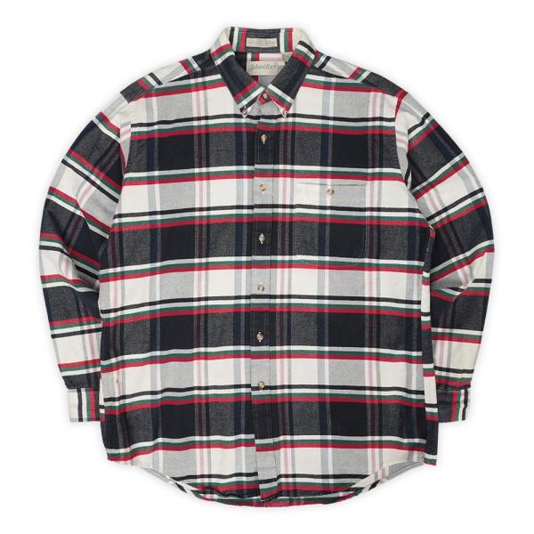 ST JOHNS BAY　セントジョンズベイ　パジャマシャツ　ネルシャツ　XL St John's Bay セントジョンズベイ ネルシャツ 裏キルティング L