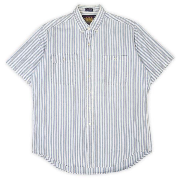 チャップスラルフローレン CHAPS Ralph Lauren 90s 半袖 ワークシャツ
