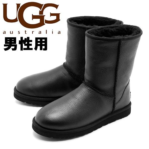 Ugg アグ クラシック ショート レザー 海外 正規品 メンズ Ugg Australia 1003944 オーストラリア ムートンブーツ 12628240 Crescentbokaro Org In