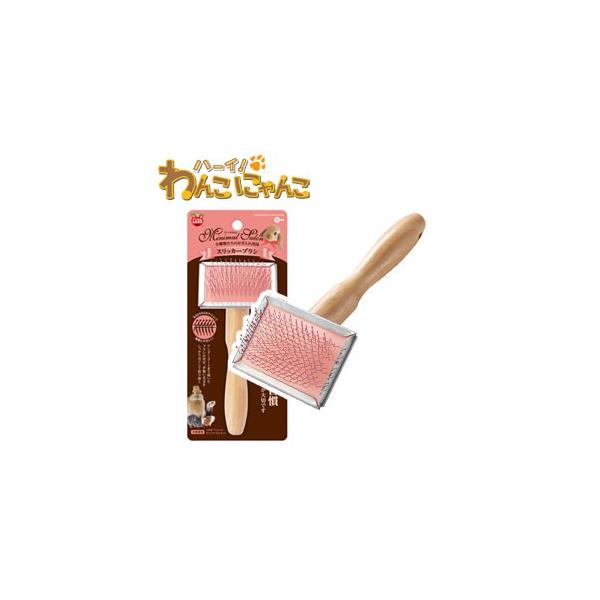 ブラッシング習慣 毛球症対策には日々のケアが大切ですアンダーコートまで届いたブラシの先が、 手強い毛玉をしっかりほぐして取り除く・抜け毛やムダ毛を細かく除去し、毛球症対策をする日常ケアの必需品です。※毛玉やもつれ毛の周辺は蒸れやすく皮膚疾患...