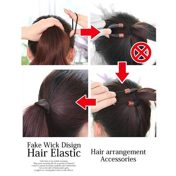 ヘアゴム 結び目隠しウィッグヘアゴムヘアアクセ ヘアアレンジ髪留め Buyee Buyee Japanese Proxy Service Buy From Japan Bot Online