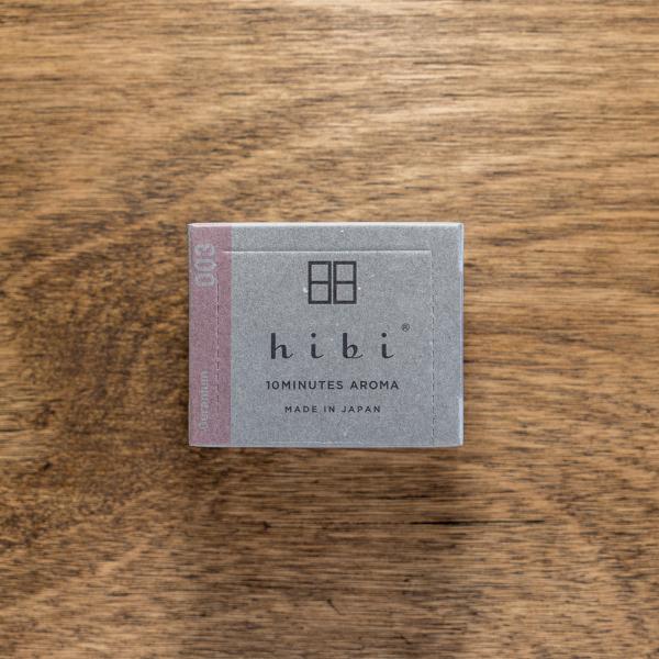 hibi 10MINUTES AROMA ゼラニウム hibi ヒビ 10MINUTES AROMA ゼラニウム レギュラーボックス 8本
