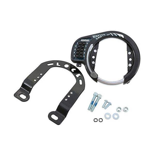 他サイト： ゴリンGORIN CTB・MTB ボタン式リング錠 Vブレーキ用 ブラック GR523-Kの商品画像
