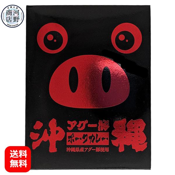 あぐー豚 アグー豚 レトルトカレー ご当地カレー あぐー豚ポークカレー 180g ナンポー メール送料無料 常温 お取り寄せ