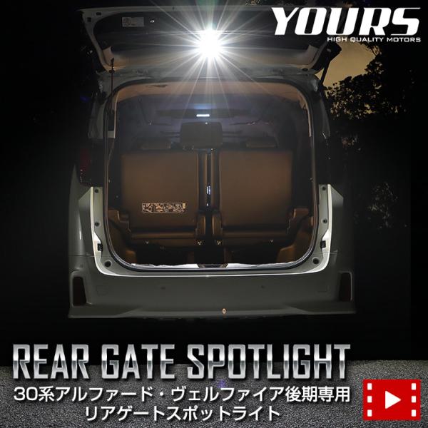 YOURS トヨタ 30系 アルファード ヴェルファイア 後期専用 リアゲート