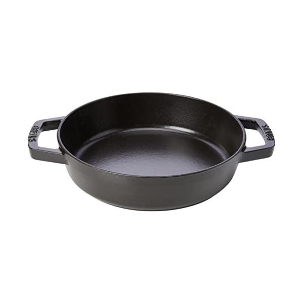 staubストウブ両手スキレット ブラック