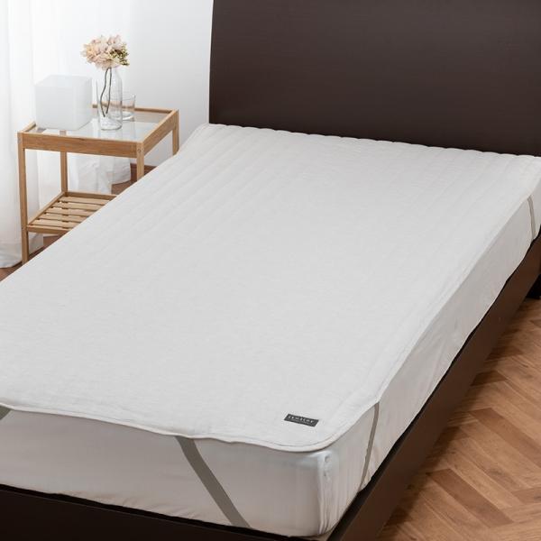 西川  itolier  西川株式会社　リネン　麻　シングル　敷パット 西川（nishikawa） 敷きパッド シングル 麻100％ 詰め物 綿100％ 敷き