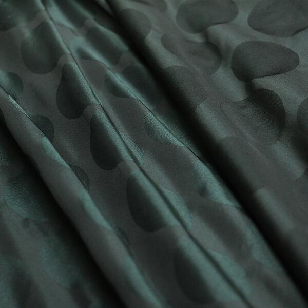 イタリー Taiana ポリエステルタフタ ツイル ジャガードビッグドット チャコールグリーン Giusto D オーダーカット生地 10cm単位 P 服地のひでき 通販 Yahoo ショッピング