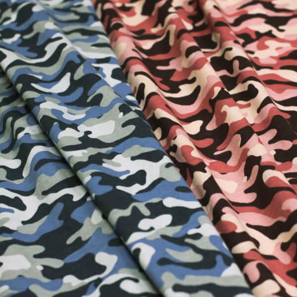 日本製 30コットンジャージー ソフト天竺ニット カモフラージュプリント 全2色 G オーダーカット生地 10cm単位 U115 服地のひでき 通販 Yahoo ショッピング