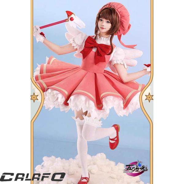 カードキャプターさくら　衣装　三分妄想　コスプレ　紅白　靴 Mサイズ hidelemoned1213_p2101641634ad