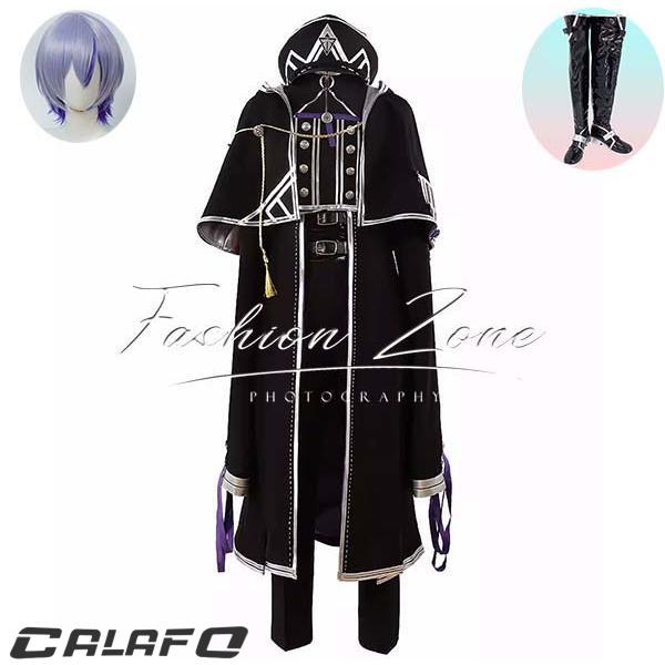 ◆刀剣乱舞 風 大慶直胤 とうらぶ 新刀剣男士 打刀 コスプレ衣装 ウィッグ 靴 cosplay ハロウィン 演出服 変装