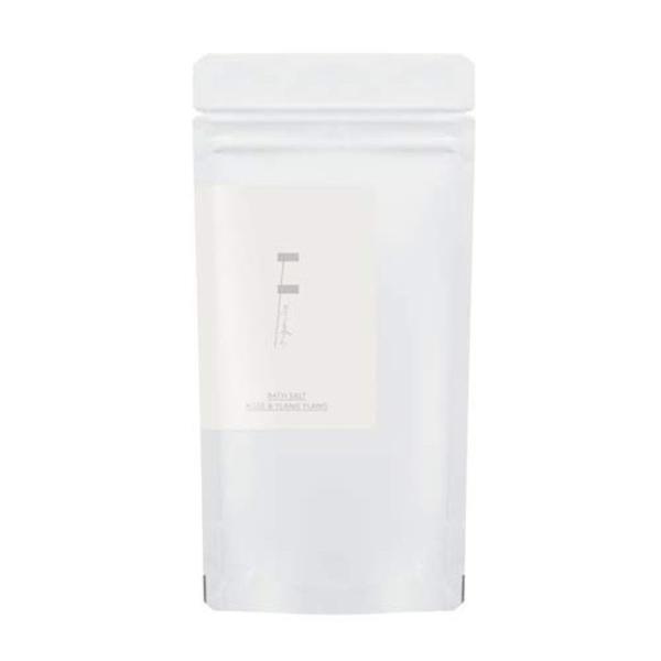 F organics(エッフェオーガニック) バスソルト 入浴剤 ローズ&イランイラン 200g