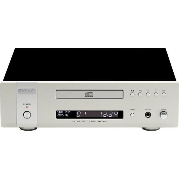 トライオード TRIODE TRV-CD6SE 真空管バッファ搭載 ブラック光沢塗装仕上げ 【MQA-CD対応】CDプレーヤー