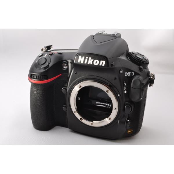 Nikon ニコン D810 ボディ 美品 SDカード(16GB)付き : nikon-d810-body 