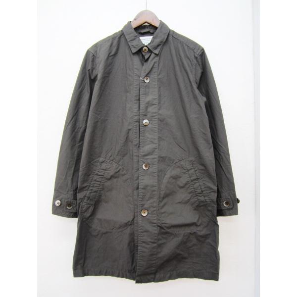 MANUAL ALPHABETマニュアルアルファベット春シャツコート ベージュ MANUAL ALPHABET マニュアルアルファベット 撥水タイプライター