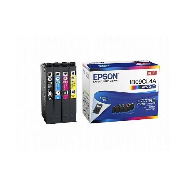 EPSON IB09CL4A インクカートリッジ 4色パック 純正 : ひふみサプライ