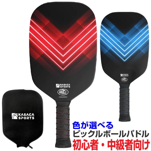 KASACA ピックルボールパドル AERO SPIKE RED TP017 SWIPE BLUE TP018