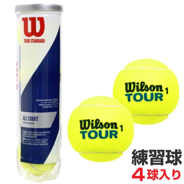 Wilson ウィルソン 硬式テニスボール 練習球 4個入 Tour Standard ツアースタンダード Ws Wrt ハイブロードショップ 通販 Yahoo ショッピング