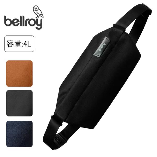 ベルロイSlingMini ブラック 未使用品 Bellroy（ベルロイ） Sling Mini 4L スリングミニ4L BSMA 【 鞄 ボディ