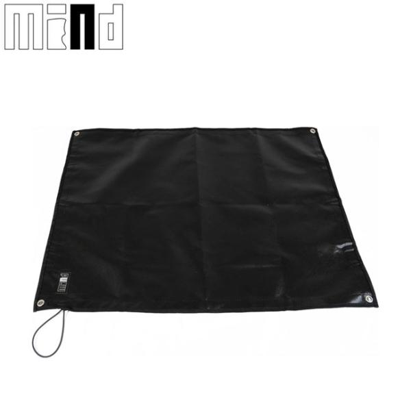mind マインド ズボッタシート Black 【 焚き火シート スパッタシート 火消し袋 簡単消火 水洗いOK 2WAY キャンプ アウトドア 】【メール便・代引不可】