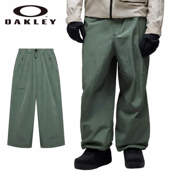 2027 OAKLEY オークリー Channel Glow Shell Pant チャンネルグロウシェルパンツ FOA408703【 ボトムス ロングパンツ スノーボード 撥水 耐水 バギーフィット 】