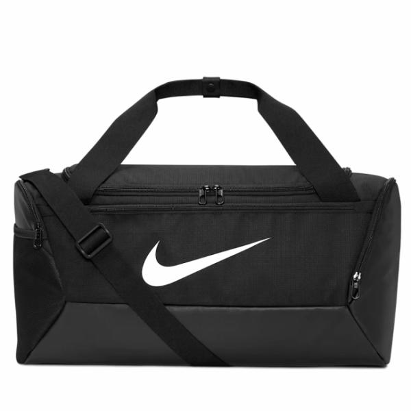 NIKE ナイキ ブラジリア トレーニングダッフルバッグ S 41L ブラック/ブラック/ホワイト DM3976-010【 カバン 大容量 手提げ 肩掛け ジム 通学 部活 修学旅行 】