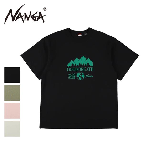 NANGA ナンガ ECO HYBRID GOOD BREATH TEE エコハイブリッドグッドブレスTシャツ N2610-1M056Z 【 トップス 半袖 ピボットスリーブ 】【メール便・代引不可】