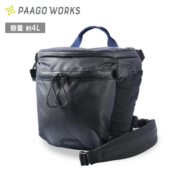 PaaGo WORKS パーゴワークス FOCUS フォーカスL HB604 【 カメラバッグ 肩掛け 2WAY 軽量 耐候 強靭 防水 防塵 旅行 キャンプ アウトドア 】