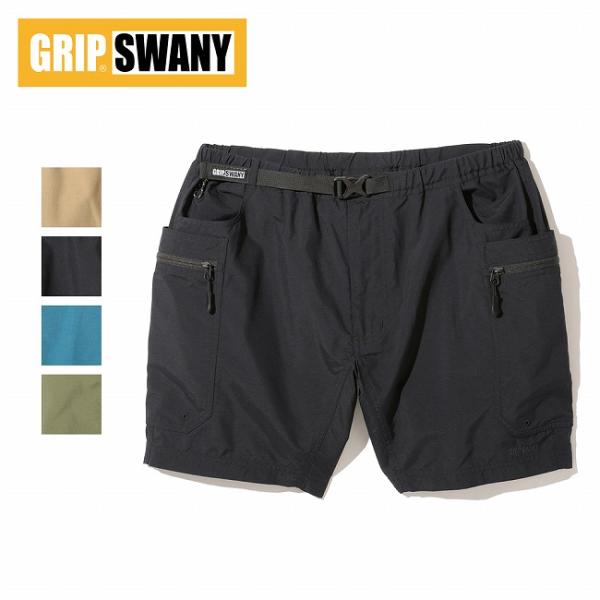 GRIP SWANY グリップスワニー RIPSTOP SUPPLEX GEAR SHORTS リップストップサプレックスギアショーツ GSMS-148 【 ボトムス ショートパンツ 短パン 登山 】
