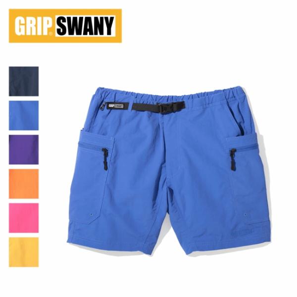 GRIP SWANY グリップスワニー SUPPLEX GEAR SHORTS サプレックスギアショーツ GSMS-202 【 ボトムス ショートパンツ 短パン フェス 旅行 キャンプ アウトドア 】