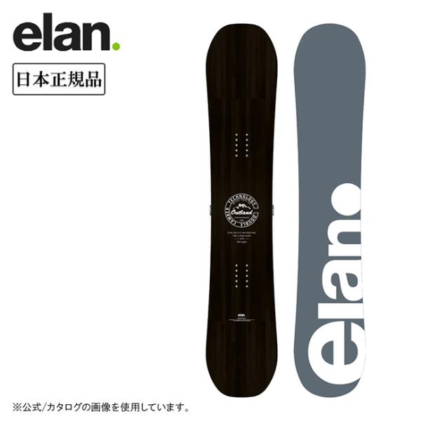 2026 ELAN エラン OUTLAND アウトランド BLACK 42006125 【 スノーボード スノボ スノボー メンズ レディース フリースタイル グラトリ フリーライド 日本正規品 】