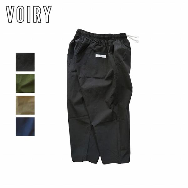 VOIRY ヴォイリー SUNDAY PANTS サンデーパンツ 【 ボトムス ロングパンツ バルーンパンツ ポリエステル サイズ調整 タウンユース キャンプ アウトドア  】