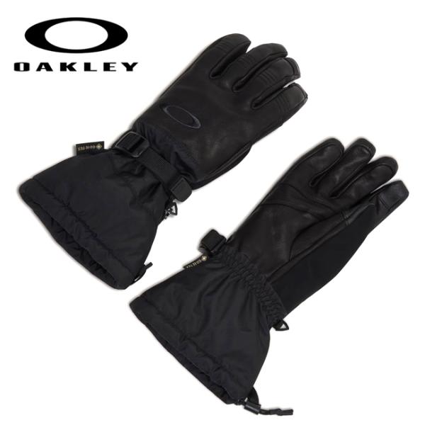 OAKLEY オークリー ELLIPSE GOATSKIN GAUNTLET GLOVES エリプスゴートスキンガントレットグローブズ FOS901656 【 スノーボード アウトドア 手袋 防水 防風 タッチスクリーン スマホ対応 】