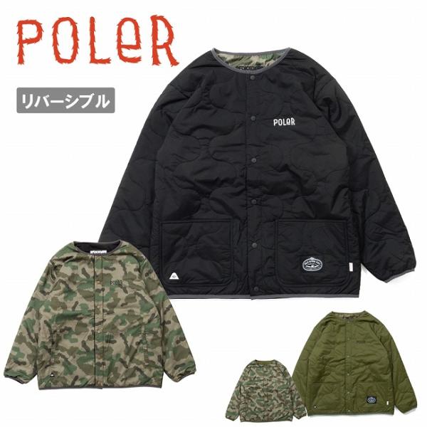 POLeR（ポーラー） AFD×POLER REVERSIBLE QUILTED JACKET リバーシブル