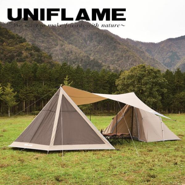 UNIFLAME ユニフレーム REVOフラップII TAN 681992 【タープ UNIFLAME ユニフレーム REVOフラップII TAN 681992 【タープ