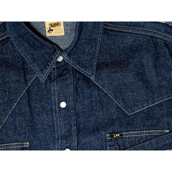 Lee 1955年復刻　ウエスタンシャツLOT2455 Lサイズ highground_b1-0008