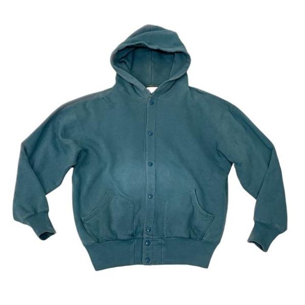 【レア】ジョーマッコイ パーカー スナップボタン 42 霜降り グレー レア】ジョーマッコイ パーカー スナップボタン 42 霜降り