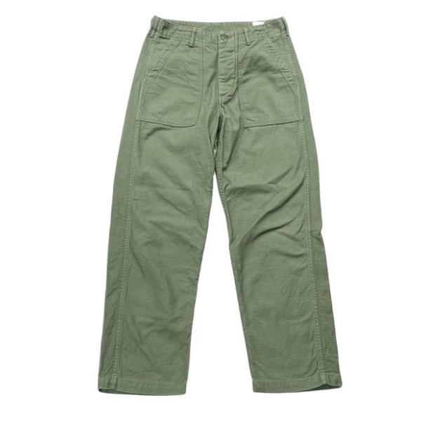 orSlow　オアスロウ　カーキ　オリーブ　ベイカーパンツ　Ｍ　日本製 orSlow 予約商品(お届け予定 8月頃以降) オアスロウ