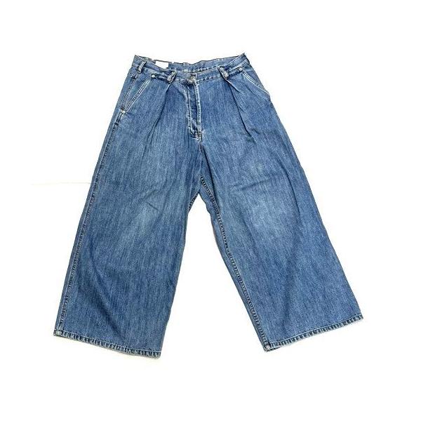 ドリスヴァンノッテン　ワイドパンツ DRIES VAN NOTEN ドリスヴァンノッテン 2019AW ストライプワイド