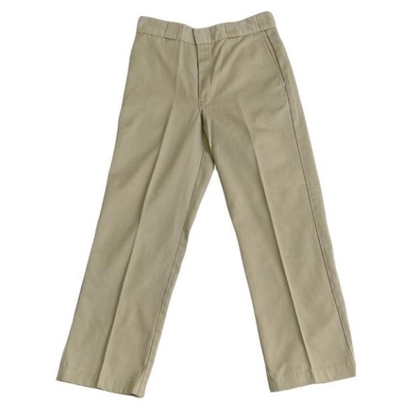 【USA製】Dickies 874 ワークチノパンツ　Talonジップ　ベージュ fit=scale-down,w=1200
