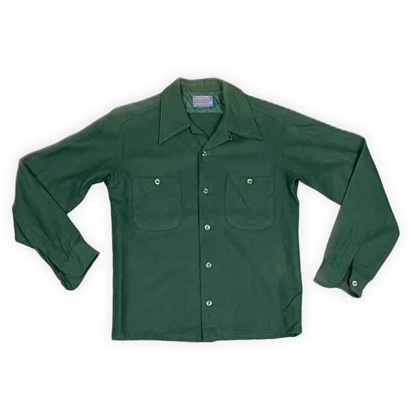 PENDLETON（ペンドルトン） 70's 米国製 ウールシャツ オープンカラー