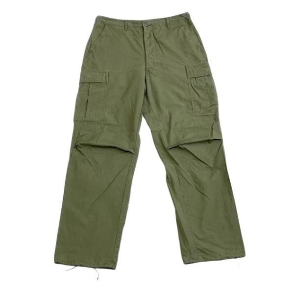 ノンリップ！60s 米軍実物 ジャングルファティーグ パンツ 3rd S-S highground_ta-0867