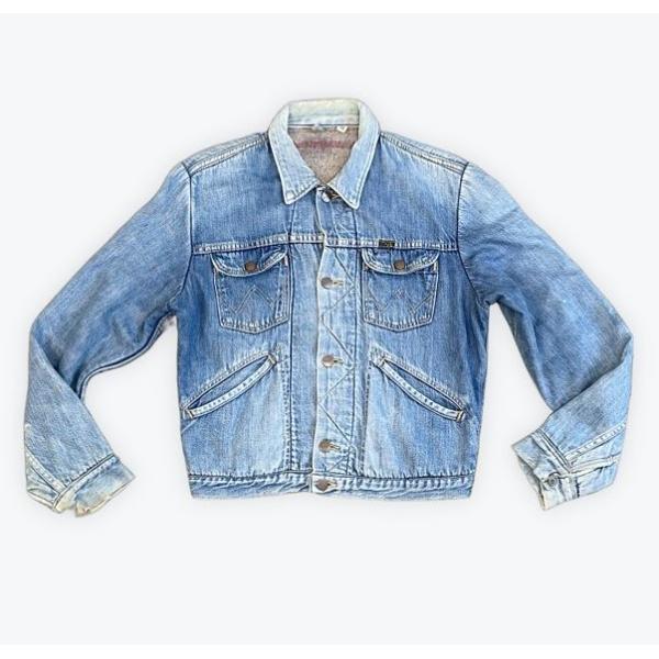 ★ビンテージWrangler ラングラーデニムジャケット　L サイズ★裏地ネル t844/Wrangler ラングラー デニムジャケット8MJL 素晴らしいヒゲ