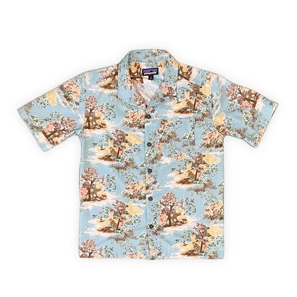 Patagonia 開襟 オープンカラー テック ストレッチプレーニング シャツ セットアップ対応】 オープンカラーシャツ シャツ 半袖 夏 接触冷感