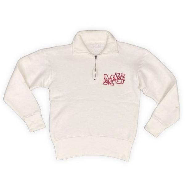 VINTAGE 50's UNKNOWN ビンテージスウェット ハーフジップ セットイン