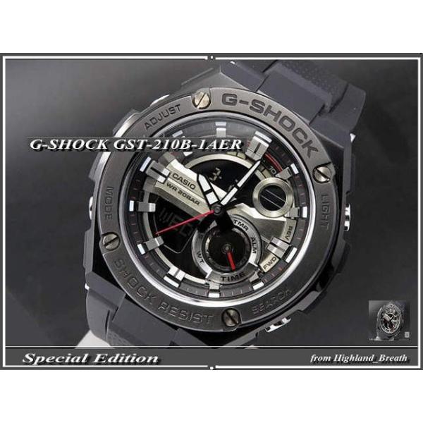 GX`[ᑦ⁚CASIO rv@JVI rv JVIgVbN rv@ G-SHOCK rv@(W[VbN rv@) GST-210B-1 GST-210B-1A
