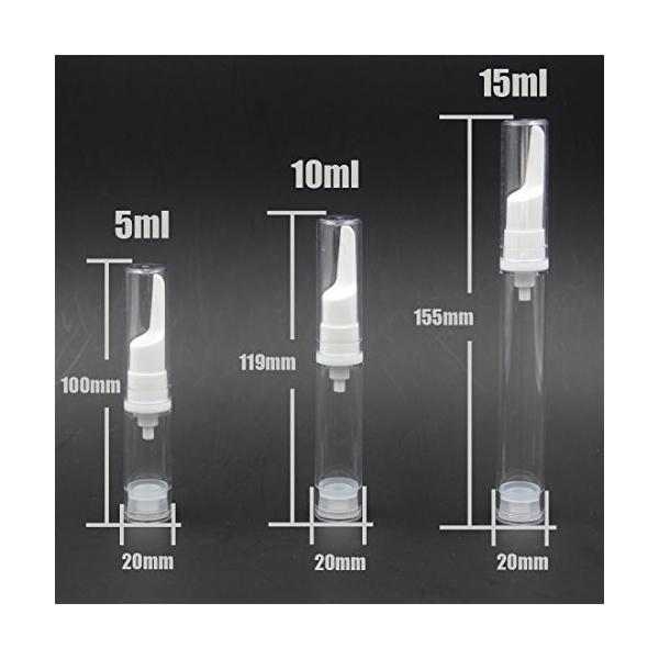 Angelakerry エアレス ポンプボトル アイクリーム 10ml 手作りコスメ 手作り化粧品 詰め替え容器 50本セット 並行輸入品 Impactpub Com Au
