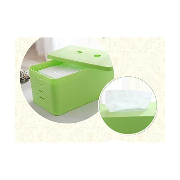 Gespout ティッシュケース おしゃれ 車用 スリムティッシュボックス